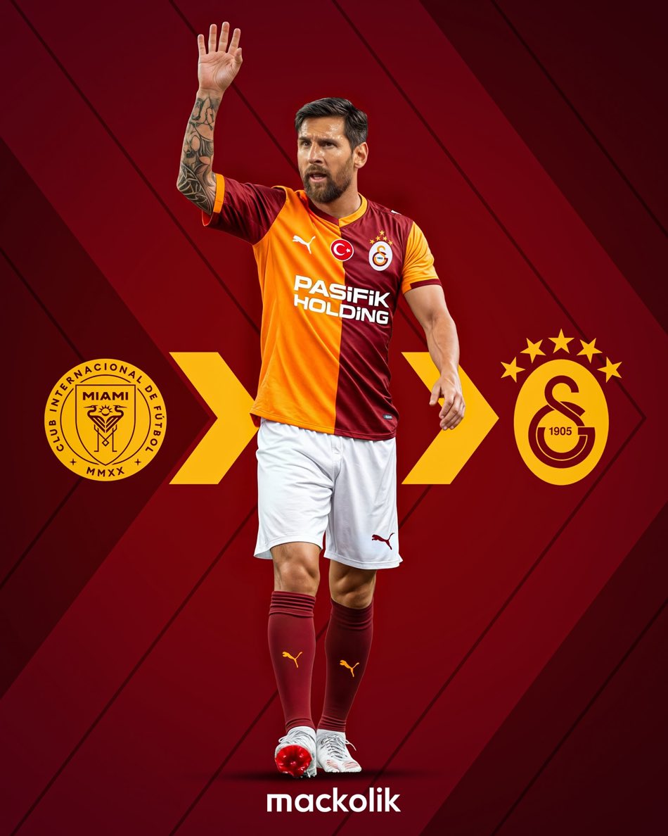 M10Update's tweet image. Galatasaray is interested in Lionel Messi.

Lionel Messi could transfer to Galatasaray for 4 months after the MLS break that will be given due to the 2026 World Cup.

📰 Fotomaç [@mackolik]