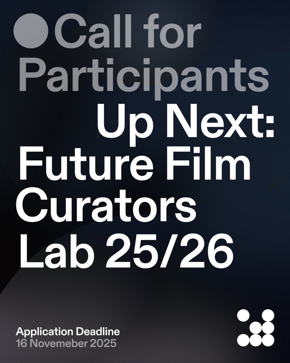 Are you based outside of London and seeking hands-on film curation experience? Our Future Film Curators Lab is now open for applications!

Apply by 16 Nov for the chance to join us in developing the short film programmes for #QueerEast 2026. More details: queereast.org.uk/news/a-call-fo…