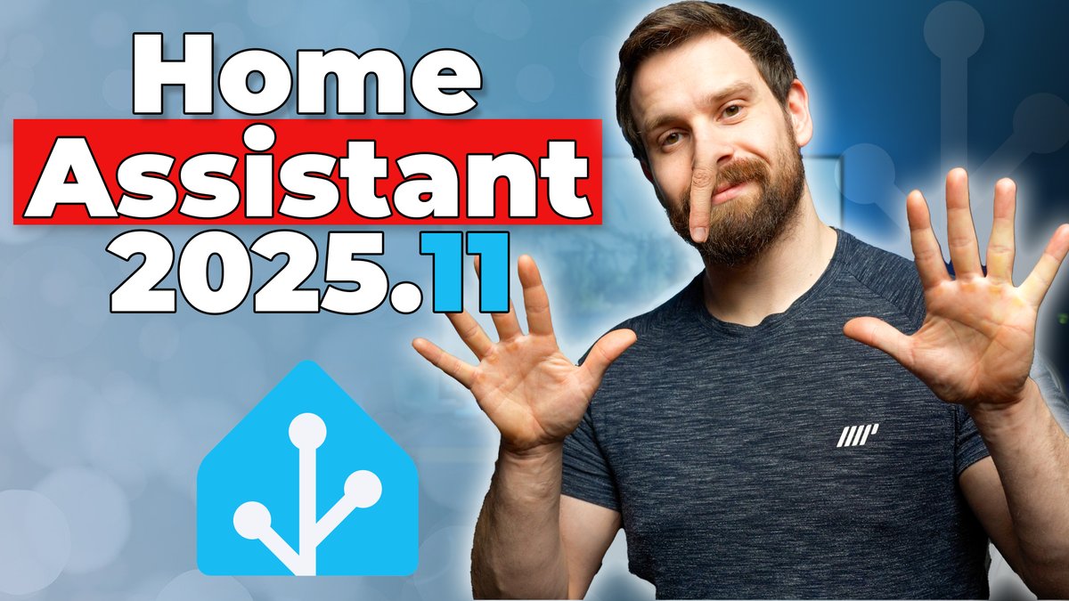 EverySmartHome's tweet image. New Video!

Everything New In Home Assistant 2025.11!

youtu.be/D-6YnK3A3Ak