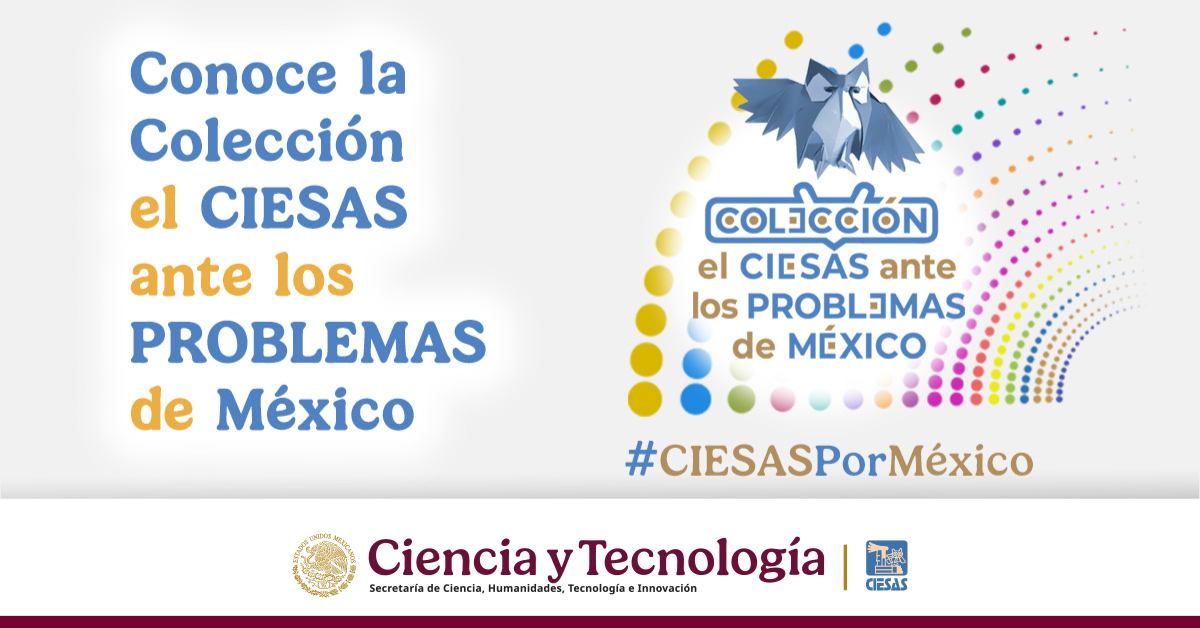 Más de 9 investigadoras e investigadores analizando las principales problemáticas de México desde una visión antropológica ✍️.
Descubre los fascículos de la colección #ProblemáticasMéxicoCIESAS en librosciesas.com/ciesas-por-mex…
#CIESASPorMéxico 🇲🇽