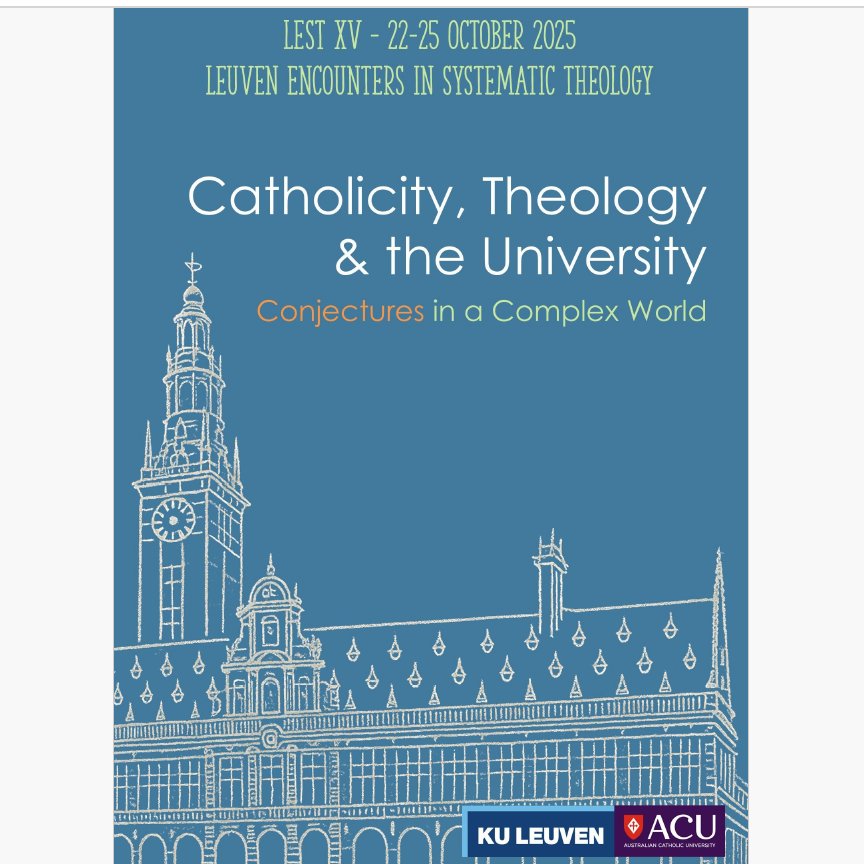 CMaligot's tweet photo. Last month, at @KULTheology, XV LEST Conference, on October 24, 2025.
Paper: "How to Teach about the God of Others in Catholic Universities: Implementing Nostra Aetate §4 in the Catholic Curriculum, in North-America (1950s-1980s)". https://t.co/UPfyWBeu7l