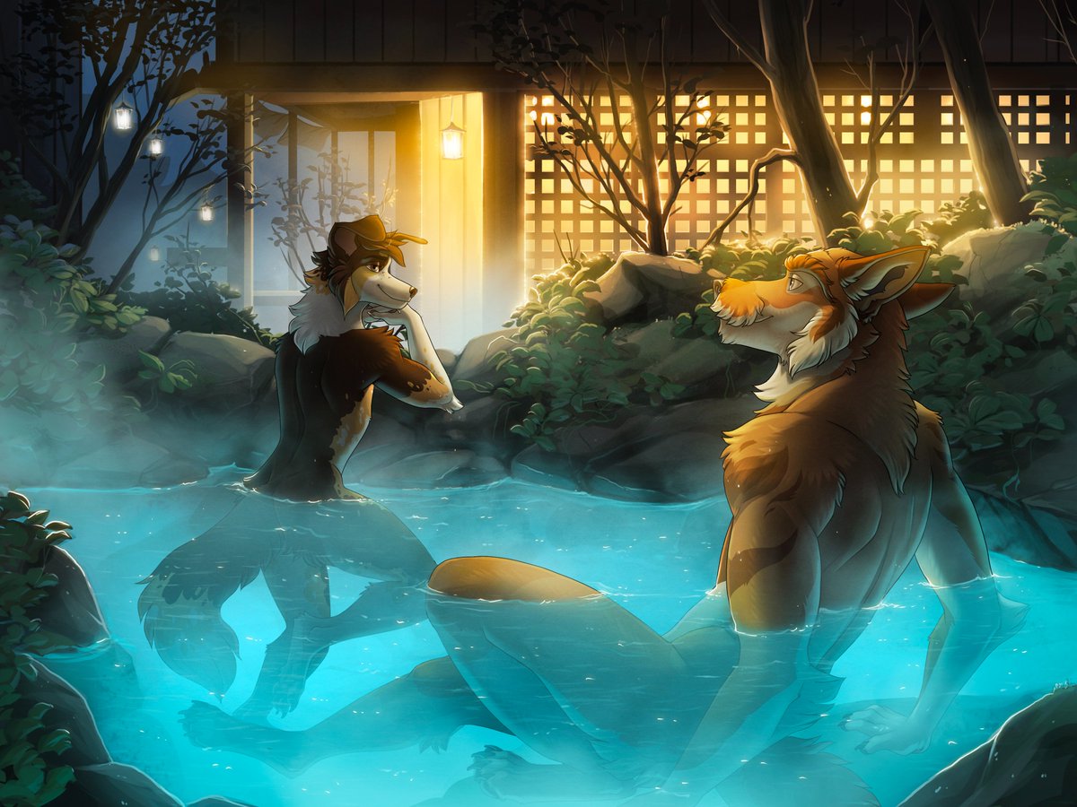 Steamy springs ☁️

What would I give to soak in an outdoor hot spring myself right now, you have no idea 😅

YCH for Kioreii