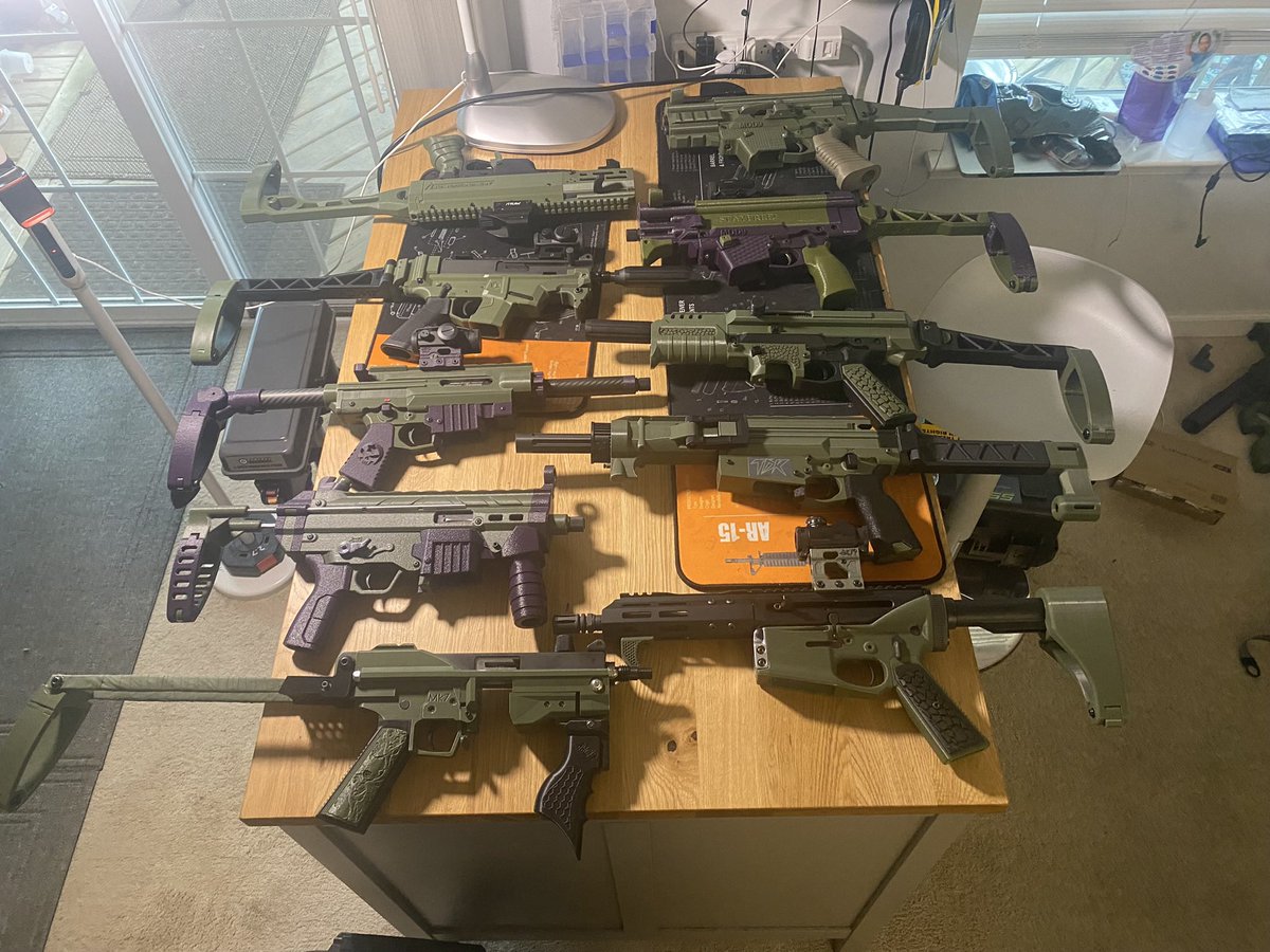 If DIY firearms are banned in Virginia, I will do a Nationwide online (legal) auction of my entire collection and use the money towards our family’s relocation. This is just a few.