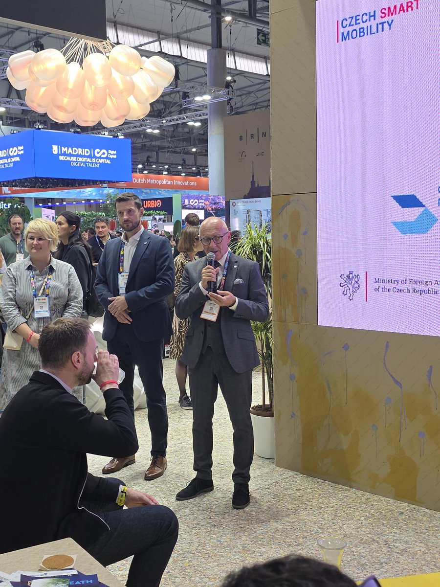 LiborSecka's tweet image. More than 40 Czech companies are presenting their ideas, technologies and products at @SmartCityexpo in @Fira_Barcelona. In wide range of solutions you can find everything from bee counters up to drone hunters. @CzechTrade @mpo_tweetuje @min_dopravy 
@CzechEmbMadrid 
@PragueEU