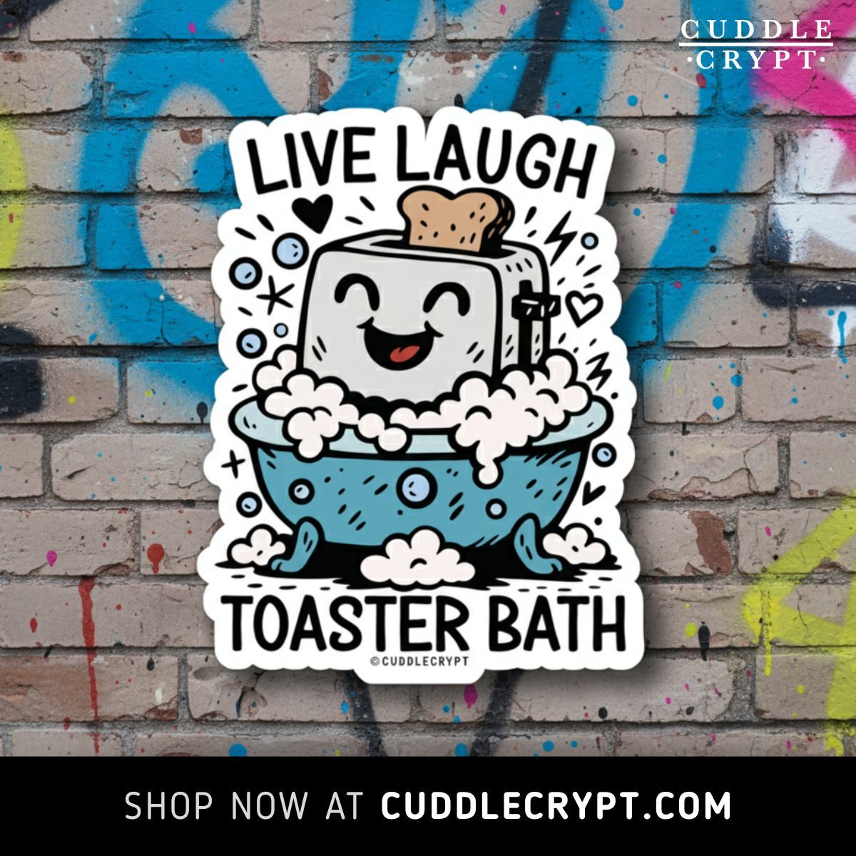 CuddleCrypt's tweet image. Collect them all before I lose my mind. 😵💫

Shop here → cuddlecrypt.com/products/toast…

#CuddleCrypt — collectible sticker art for the emotionally toasted.

Find more mischief at CuddleCrypt.com 💀