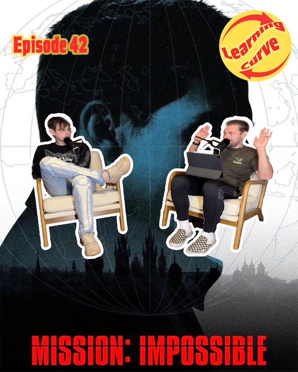 learncurvepod's tweet image. Hey, #filmtwt, the first entry in our Mission: Impossible rewatch, “42. Movie Review: Mission: Impossible,” is out NOW wherever you get your podcasts. Full YT video on 11/6 at 2:15pm pst! Link in bio! 

#podcast #movie #film #missionimpossible #tomcruise