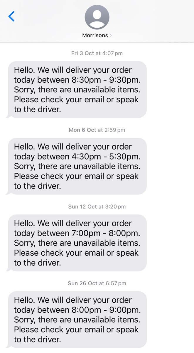hughesa2002's tweet photo. @Morrisons why has this become the norm? Can’t remember the last time I had a full delivery!

Makes me nervous about my Christmas order now, £200 put in 2 months before the big day, scared to think what won’t be included 🫣🫣 https://t.co/liPR2DLZAk