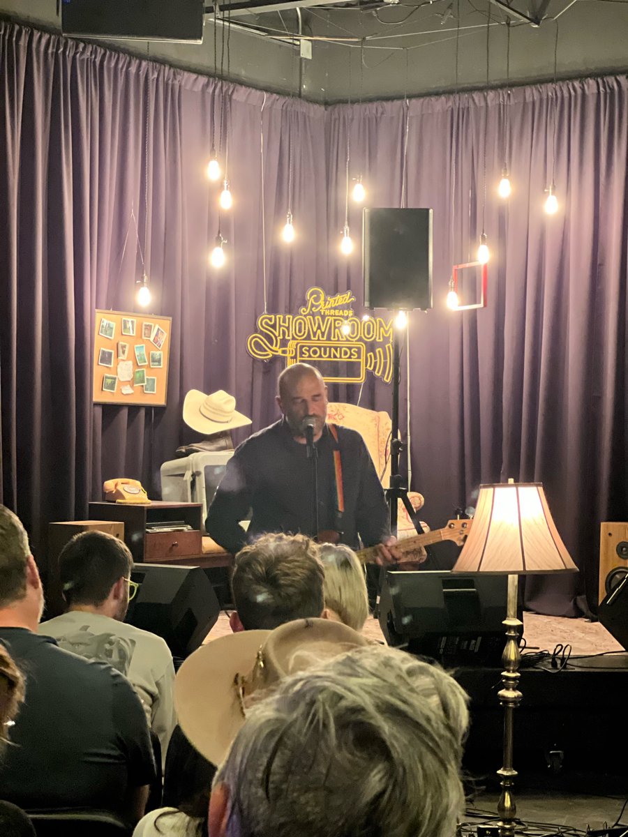 WSRecordCo's tweet image. Pedro the Lion last night in Ft. Worth🦁