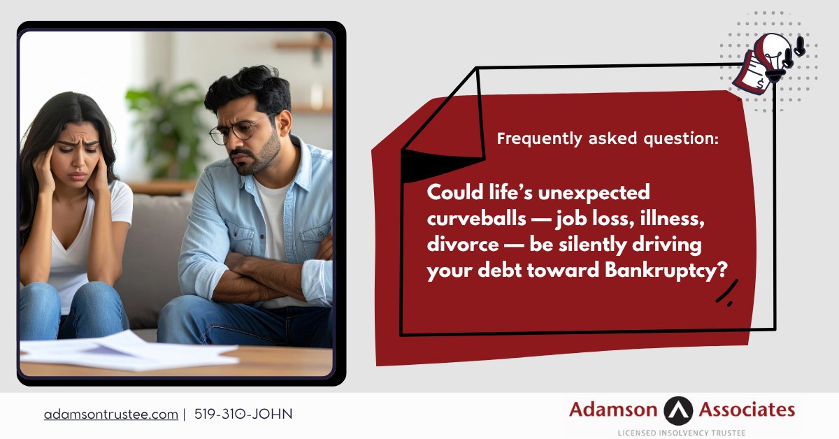310JohnAdamson's tweet photo. Life’s financial curveballs can be tough. If you’ve wondered why people file for Bankruptcy, you’re not alone. We explore real reasons — from health issues to job changes — that lead many Canadians to seek a fresh financial start.
https://t.co/ttEDaZVtZo #BankruptcyCanada https://t.co/YGQGlNkzwk