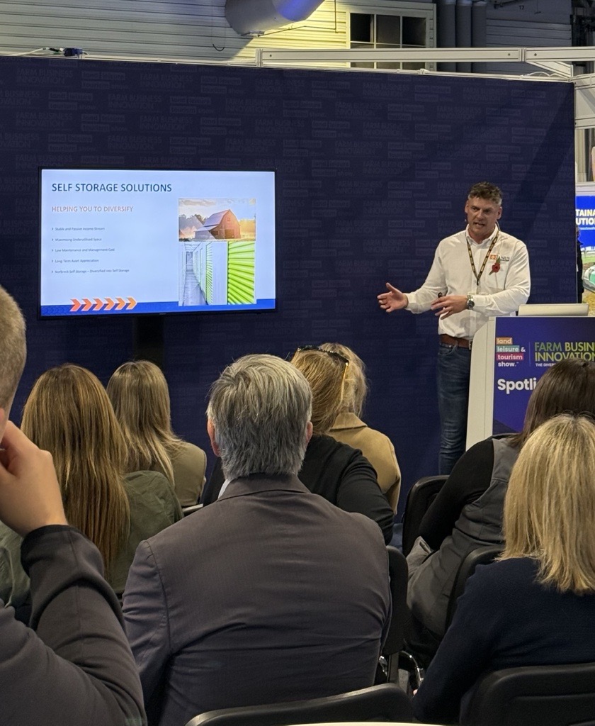 A big shoutout to our very own Daniel Kitching! 👏

Daniel delivered an insightful presentation today at the Farm Business Innovation Show, sharing insights into the growth of the self storage industry in the UK.

#FBI25 #LLT25 #Janus #SelfStorage #FarmDiversification #UK