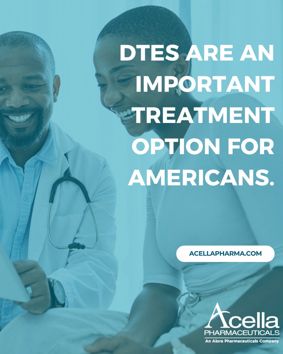 AcellaPharma's tweet photo. More than 1.5 million Americans rely on DTE therapies, and many say it’s the treatment that they prefer.
#ThyroidHealth https://t.co/VccrXQfSPU