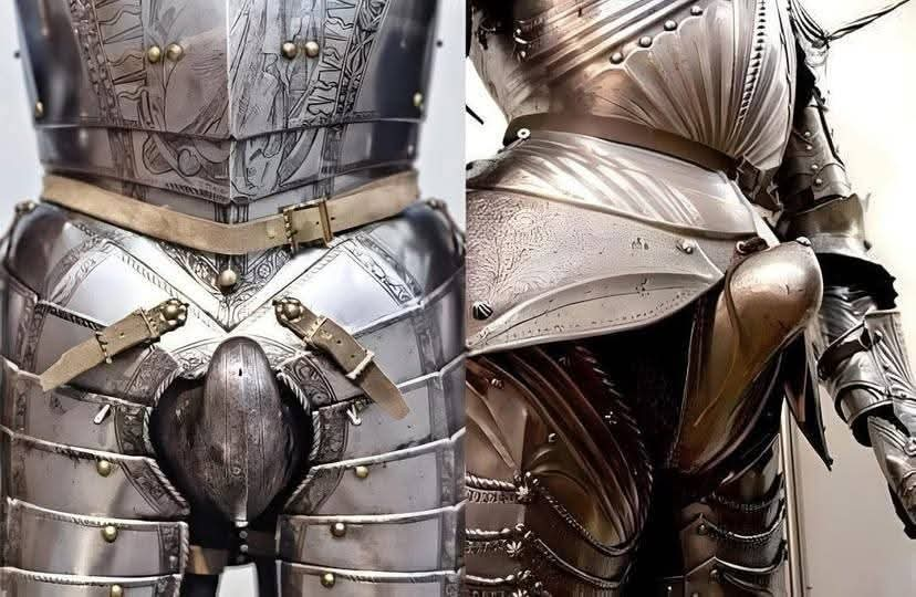 trolllordgames's tweet photo. the male equivalent of the chainmail bikini
blame Henry V (i think, maybe VIII, who knows who cares)
FYI: this is not in the Arms Book. https://t.co/fGLUondA2W