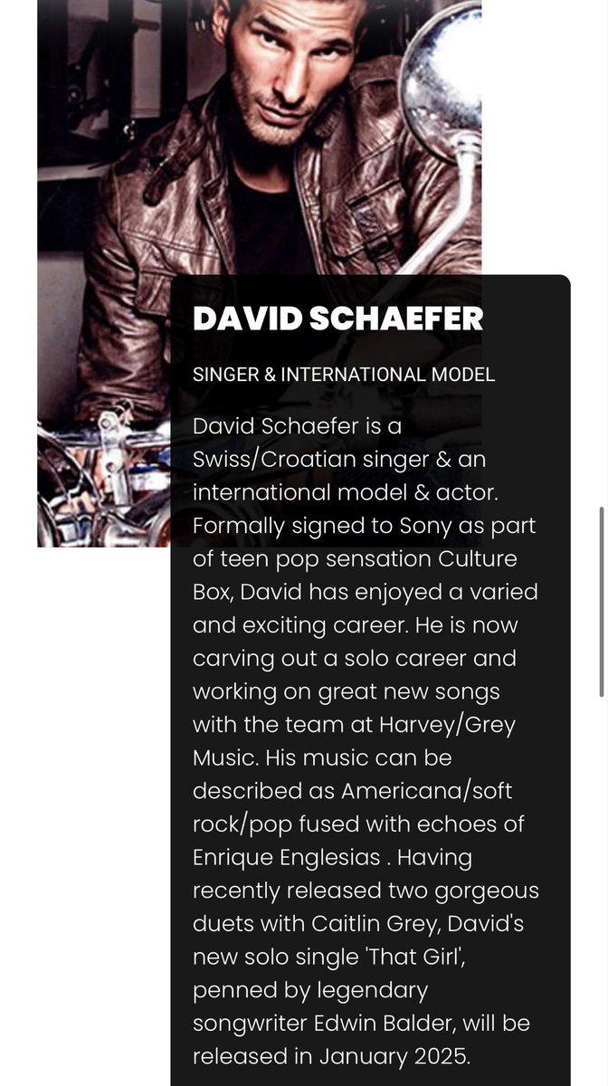 ✨ I just want to take a moment to say how truly grateful I am for Harvey Grey Music Team <a href="/GreyCaitlin/">CaitlinGrey</a> <a href="/NHarvey44/">Neil Harvey</a> <a href="/Tracey_lawren/">Tracey</a> <a href="/HarveyGreyMus/">Harvey/Grey Music & The HG Collective</a> . 
From day one, they believed in me and my vision even when starting a solo career at 40, which isn’t something you see every day in