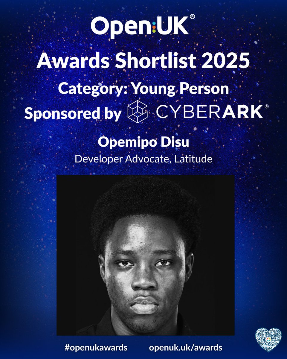 coderoflagos's tweet image. Thrilled to be shortlisted for the 6th Annual @openuk_uk Awards! 🏆

#openukawards