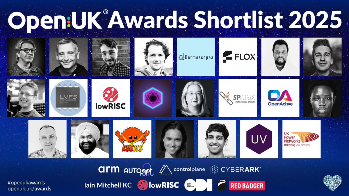 coderoflagos's tweet image. Thrilled to be shortlisted for the 6th Annual @openuk_uk Awards! 🏆

#openukawards