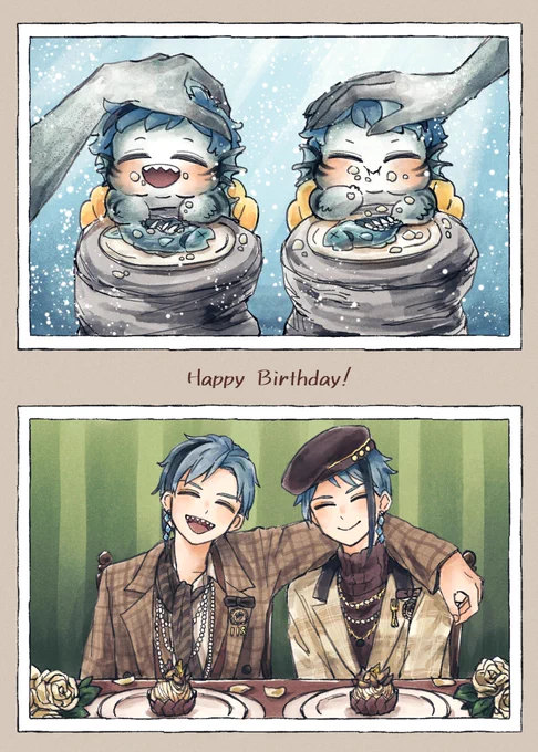 間に合わず……😢お誕生日おめでとうこれからも健やかに🎉 