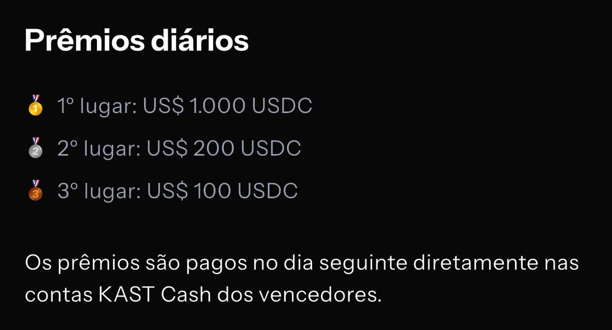 Fillipeboi's tweet photo. 5. Lembrando que indicando, você também concorre em nosso "Leaderboard of Legends" com premiações diárias de: 
$1000 para o 1º lugar
$200 para o 2º lugar
$100 para o 3º lugar https://t.co/AiWICnTsa1