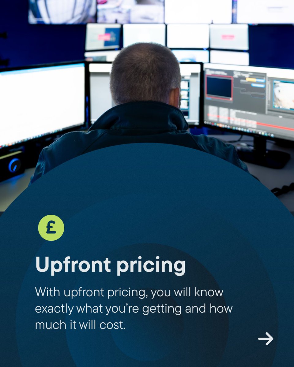 Envision_ISLtd's tweet image. When it comes to security, you need:

✅ Upfront Pricing: No hidden costs.
✅ 24/7 Availability
✅ Free Surveys: Personal consultation to assess your exact needs.

We make sure you’re covered from consultation to control room, all day, every day.

#EnvisionSecurity #247Security