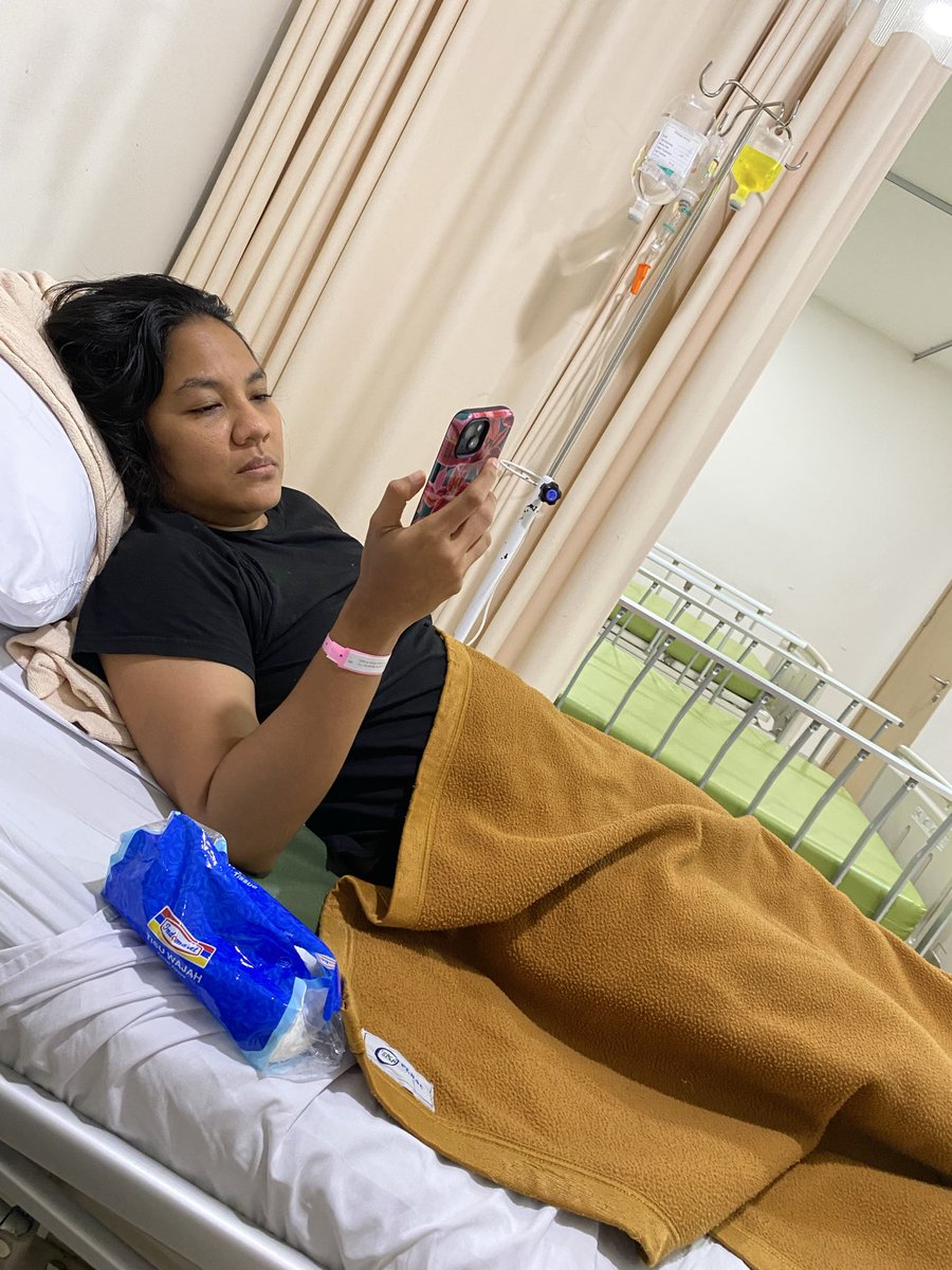 It breaks my heart to see you like this. Get well soon sayang. Let’s be happy together again. Yukk sembuh2 yukkk