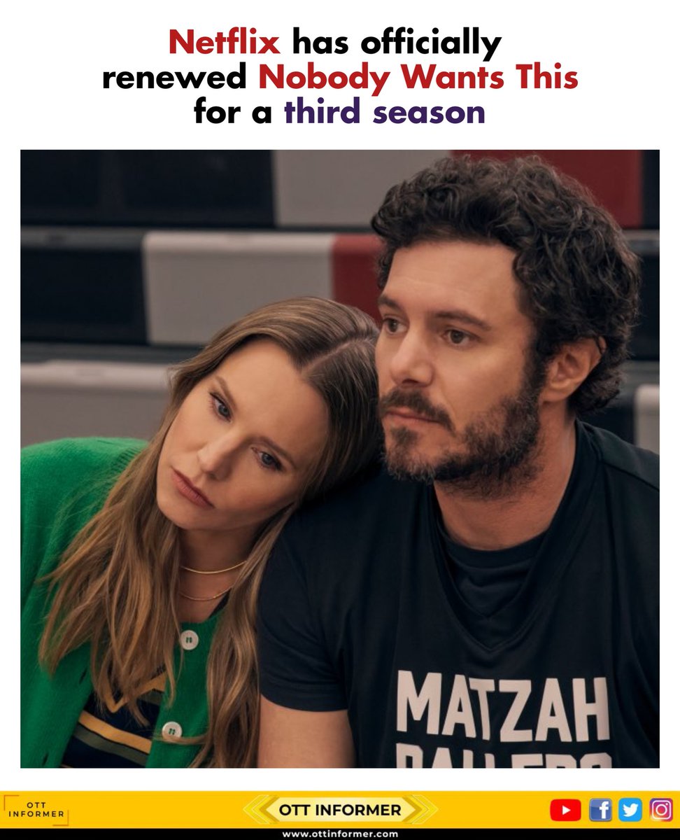 OTTInformer's tweet image. Nobody Wants This!

#nobodywantsthis #netflix #NetflixAddict #NetflixAndChill #NetflixOriginal #netflixseries #tvseries #tvshows #ott #OTTRelease #ottinformer