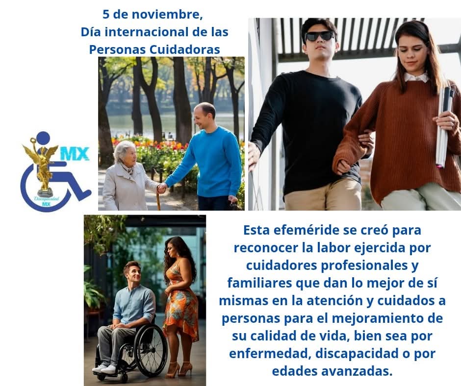 5 de noviembre, día internacional de las personas cuidadoras.
facebook.com/share/p/1D31kz…

#DiscapacidadMx #efemerides #PersonasCuidadoras