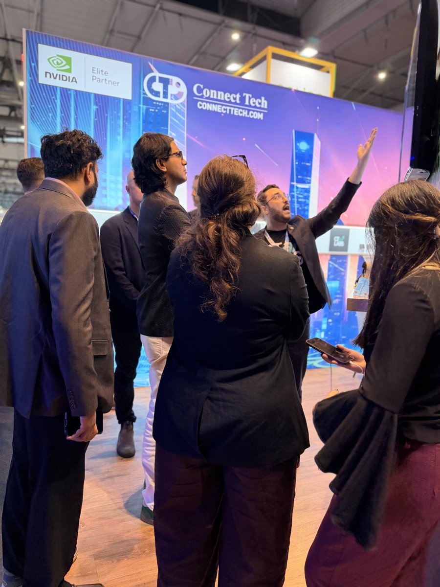 ConnectTechInc's tweet image. Happy to host Deepu, Saurabh, Thejas, and Sarah from @NVIDIA at @SmartCityExpo today. We appreciate the chance to catch up and share ideas on what’s next for smart, connected technology.

#SCEWC25 #cities #smartcities #innovation #EdgeAI #ConnectTech @NVIDIARobotics