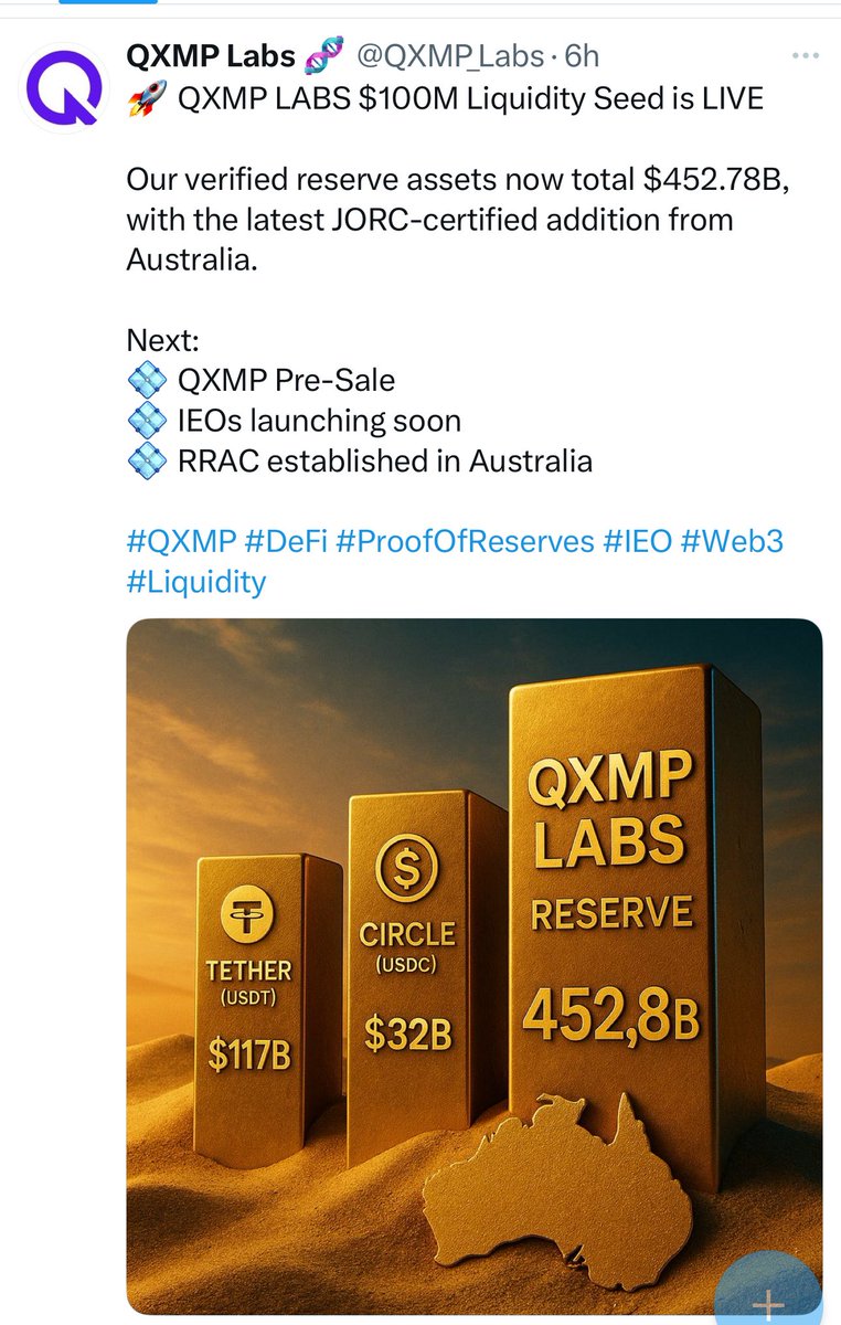 J5183472914438's tweet photo. You actually couldnt make this up Phil Ryan who has made up 8 projects in the past and delivered nothing and spend millions of OTC money is now claiming his latest project has more reserves than tether 😂look how bad the AI photo is. $qelt $qxmp @QXMP_Labs https://t.co/mAqwUsLqXR
