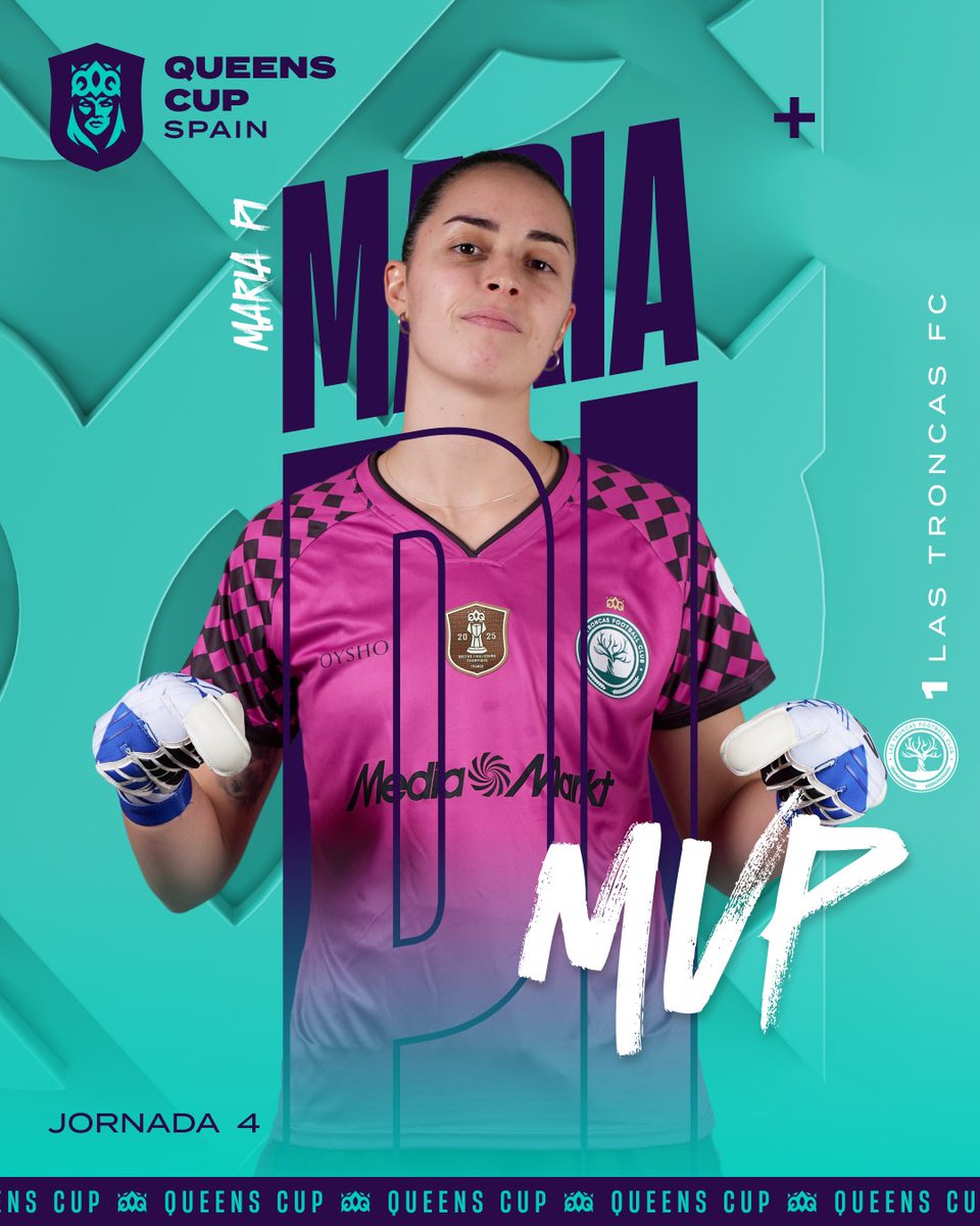 Otra jornada de Queens, otro jornadón de Maria MVPi 🥅

¡Muchísimas felicidades, <a href="/maaria_pi/">Pi</a>! 👏
