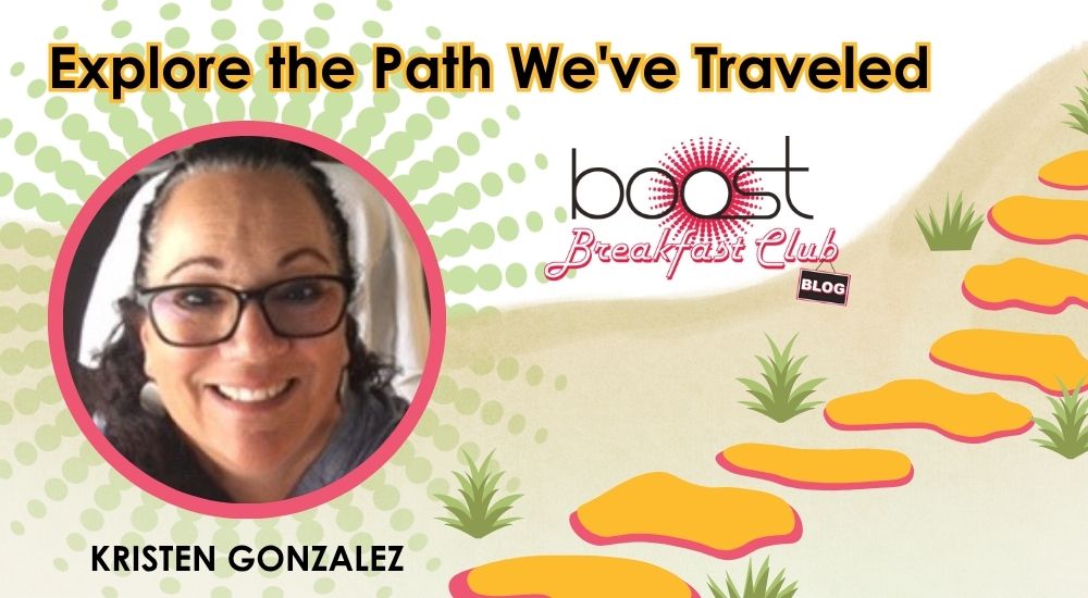 TEAMBOOST's tweet image. On the Trail with Kristen Gonzalez: Explore the Path We&apos;ve Traveled boostcafe.org/kristen-gonzal… #BOOSTBlog &quot;I wanted to work in a museum, but my heart had other ideas. I found myself energized by the creativity, the chaos, and the joy of working with kids before and after school.&quot;
