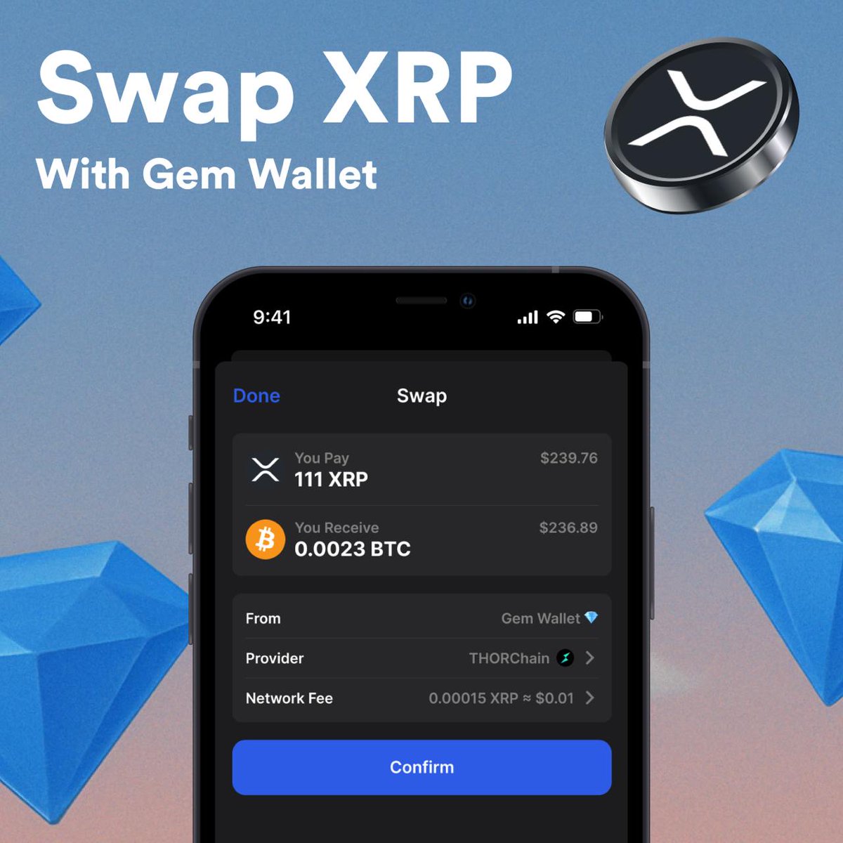 Gem Wallet 💎 tweet media