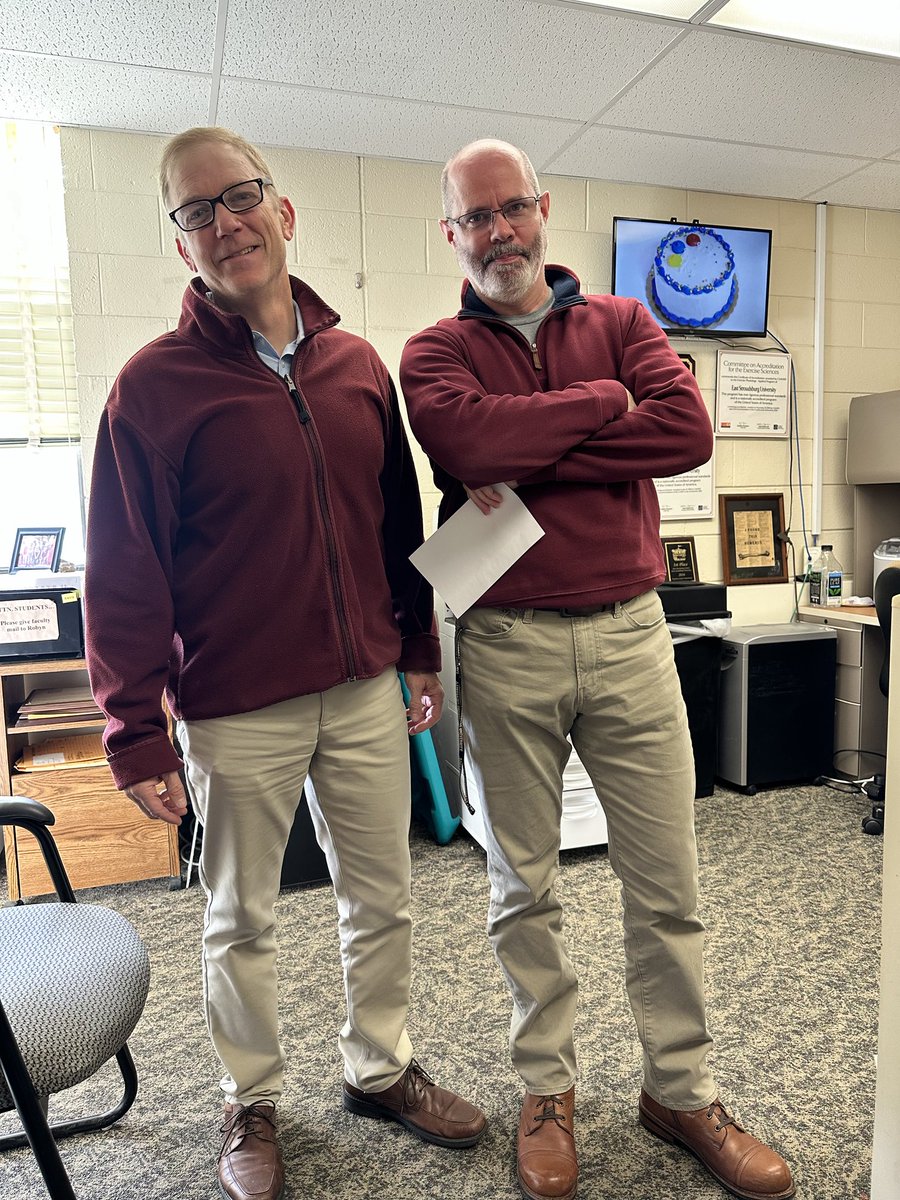 ESU_EXSC's tweet image. Although twin day is not until December 18th, we figured we would celebrate it early! #witmerandmoir