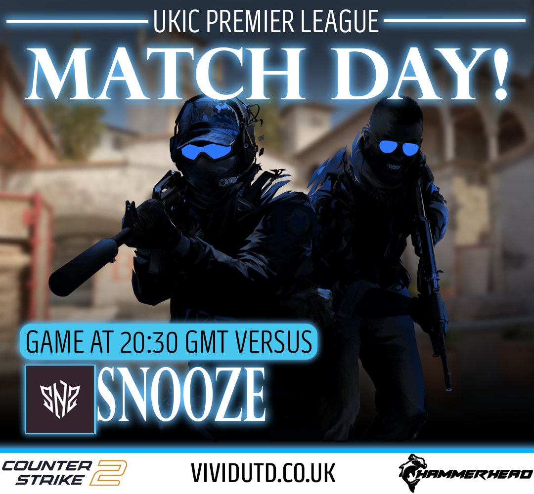 Another night another game!

The carpet may be red but we will not give up! Our team is ready to give it their all in tonight's <a href="/UKICircuit/">UK & Ireland Circuit</a> game

⏰20:30 GMT
🆚<a href="/snz_esports/">snooze</a> 

#StayVIVID