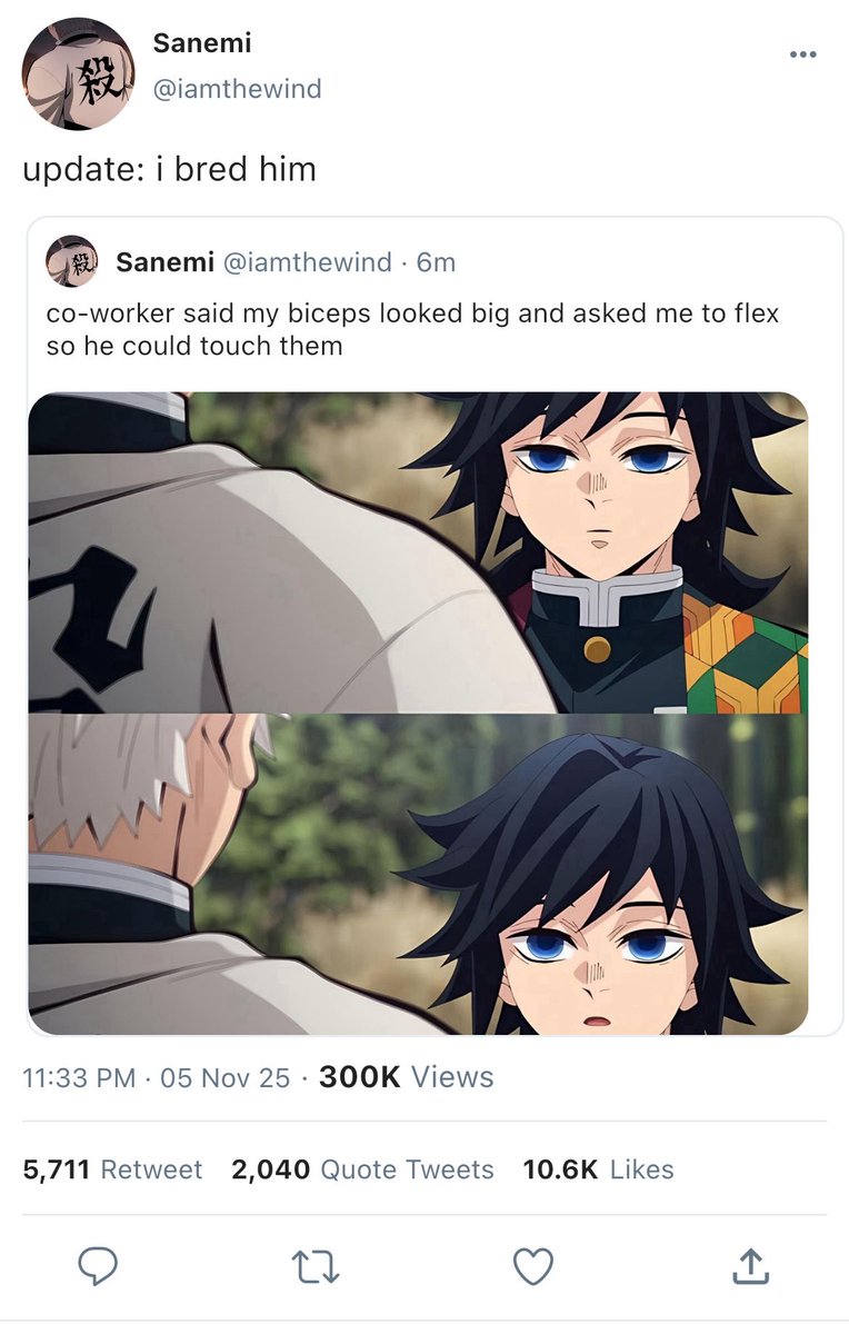 __crusherr's tweet image. #sanegiyuu