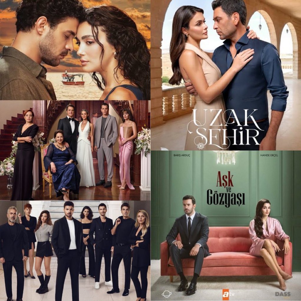 ترتيب المسلسلات على منصة شاهد 

المدينة البعيدة في المركز الثاني 
حب و دموع في المركز  الثالث 
عيناك كالبحر الاسود في المركز الخامس 
الحسد في المركز السادس 
المتوحش في المركز العاشر
#UzakŞehir