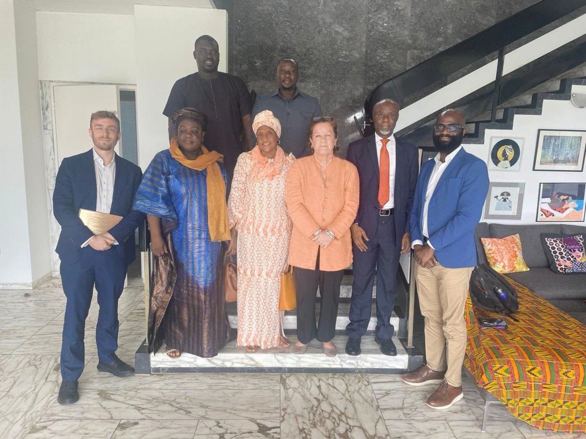 Our High Commissioner <a href="/JosephineGauld/">Josephine Gauld</a> and team recently held productive meetings with the leadership of the Sierra Leone People’s Party and All People’s Congress to discuss the political landscape in #SierraLeone.

We emphasised the need for inclusive dialogue and progress on the