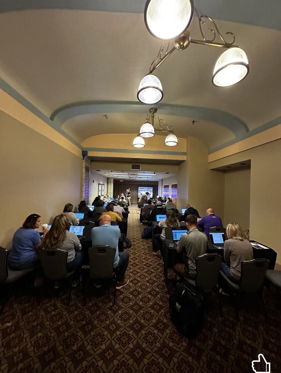 It was a packed house for our 9:00 AM <a href="/magicschoolai/">MagicSchool AI 💜 🪄✨</a> session at <a href="/hecc_conference/">HECC Conference</a> with <a href="/RCSLearn/">RCS Learn</a> Missed it? Look closely and you can still check it out.
The <a href="/RHSTechTeam/">Red Devils Tech Team</a> hopes to see you Thursday at 9:00 AM for Every School Needs a Student Tech Team.