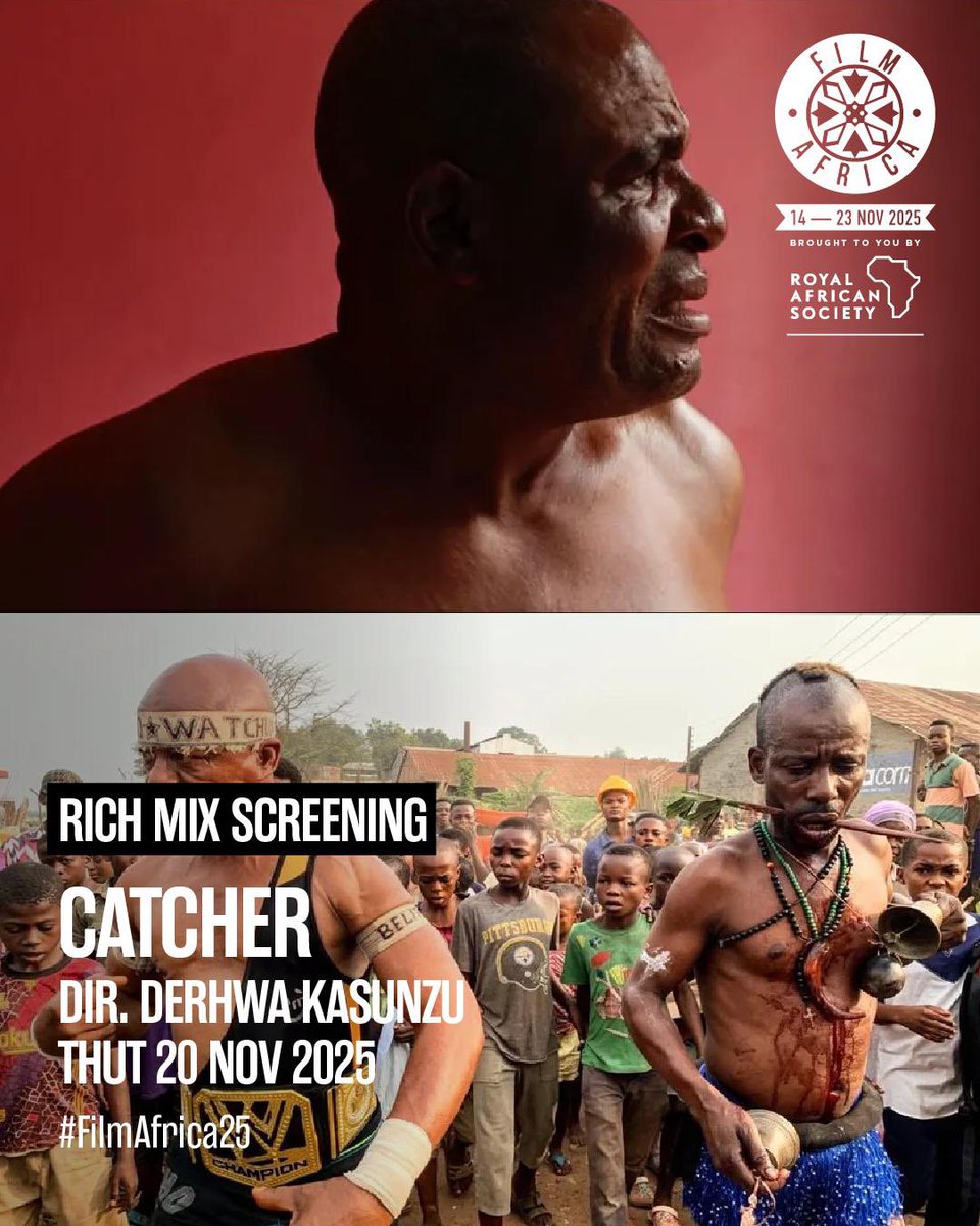 UK PREMIÈRE of #CATCHER at the beautiful <a href="/RichMixLondon/">Rich Mix</a> 🥂 20.11.2025 FILM AFRIKA FESTIVAL #London #UK #Burkina #Africa