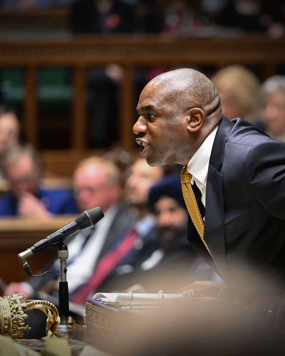 HouseofCommons's tweet image. Today Deputy Prime Minister David Lammy answered questions from MPs in @houseofcommons.