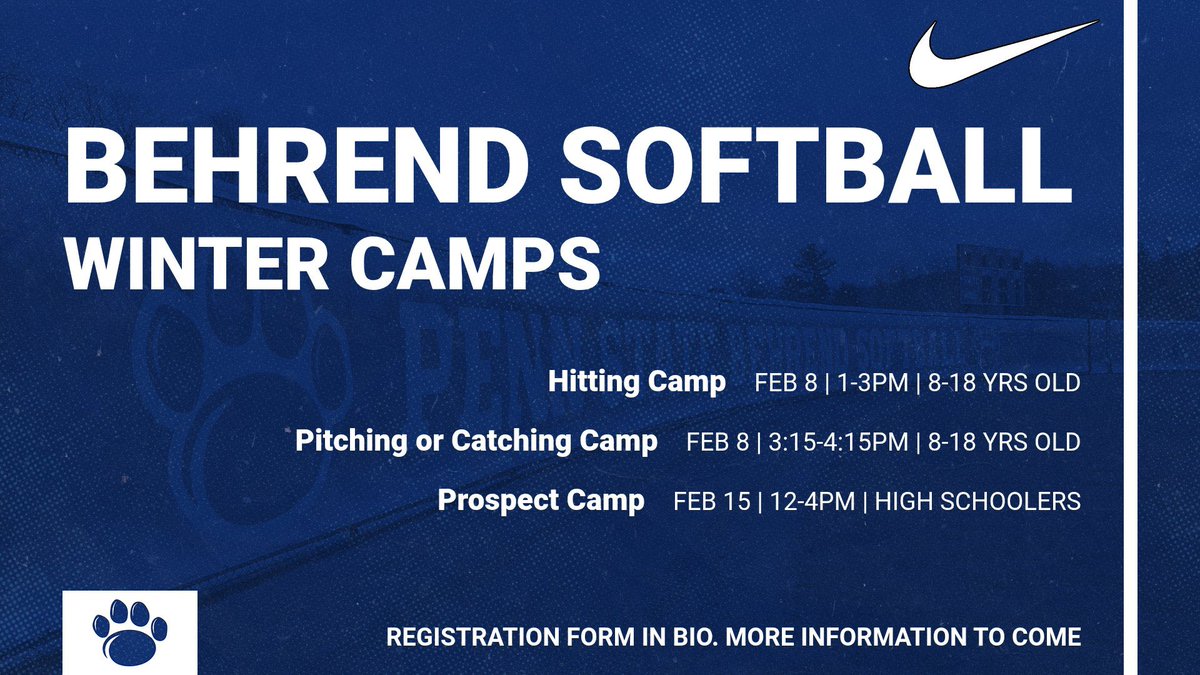 Penn State Behrend Softball tweet media