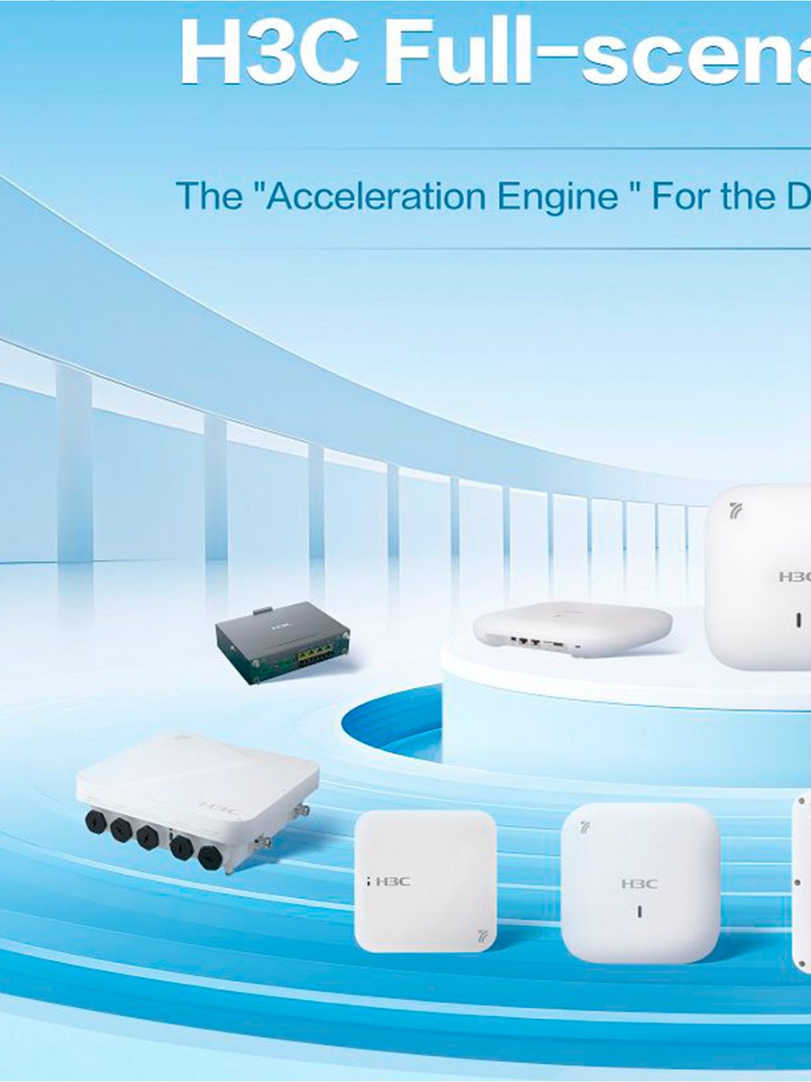 massivetechmx's tweet image. H3C Wi-Fi 7: El futuro inalámbrico ya está aquí
Potencia, velocidad y estabilidad se unen en la nueva generación de Access Points H3C Wi-Fi 7, diseñados para cada escenario del campus digital.

@H3CGlobal 

#h3c #h3cmassivetech #massivetech #wifi7 #Connectivity #wifi #Accesspoint