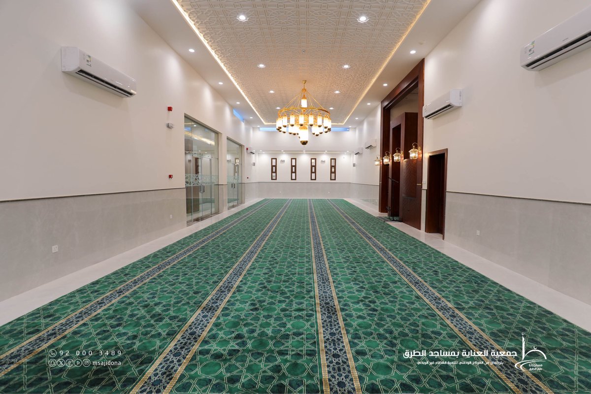 msajidona's tweet image. بمساهمة أكثر من 110 آلاف متبرع ومتبرعة
افتتحت جمعية #مساجدنا_على_الطرق جامع حصة بنت محمد الناصر – رحمها الله (والدة بسيم و غيداء صالح)
الواقع على طريق #الدمام – #الرياض

سائلين الله أن يبني لكل من ساهم بيتاً في الجنة 🤲🏻