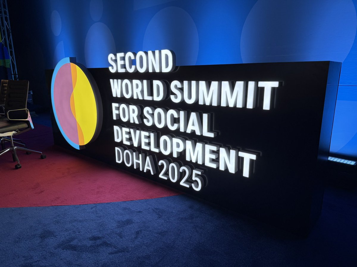 TheSafecityApp's tweet image. From local action to global impact 🌍

@GillianJDSouza represents @TheSafecityApp at the Second World Summit for Social Development in Doha — in her role as Chair of the @NGOCSocD. 

Watch the opening panel: webtv.un.org/en/asset/k1g/k…

A room full of big advocacy energy✨ 

#WSSD2