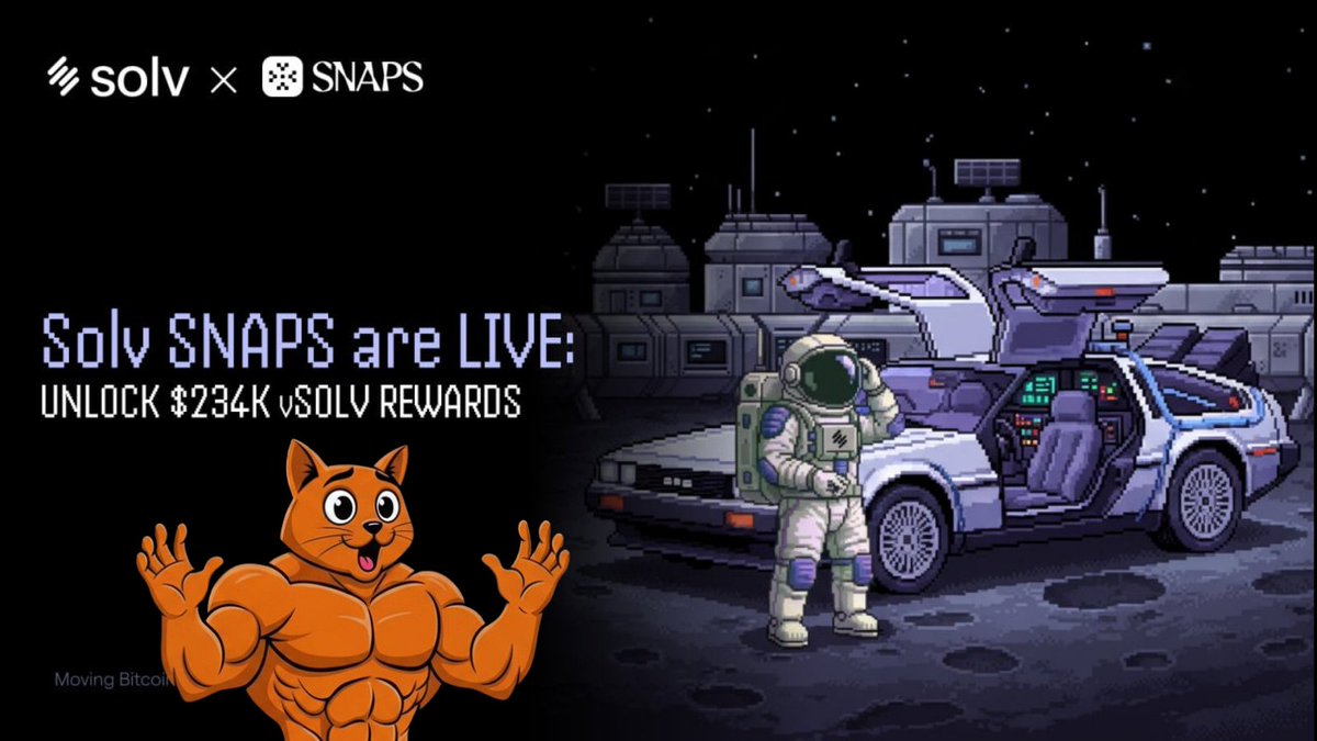 Web3Reis's tweet image. Loving your community is easy — but rewarding them takes courage. 💪
@SolvProtocol just dropped $234K in SNAPS rewards on @cookiedotfun 🍪

And the yields? They just got real. 💧
💰 6% Real Yield → satUSD after 45 days @RiverdotInc
🔥 36% Implied Yield → shared River Points (up…