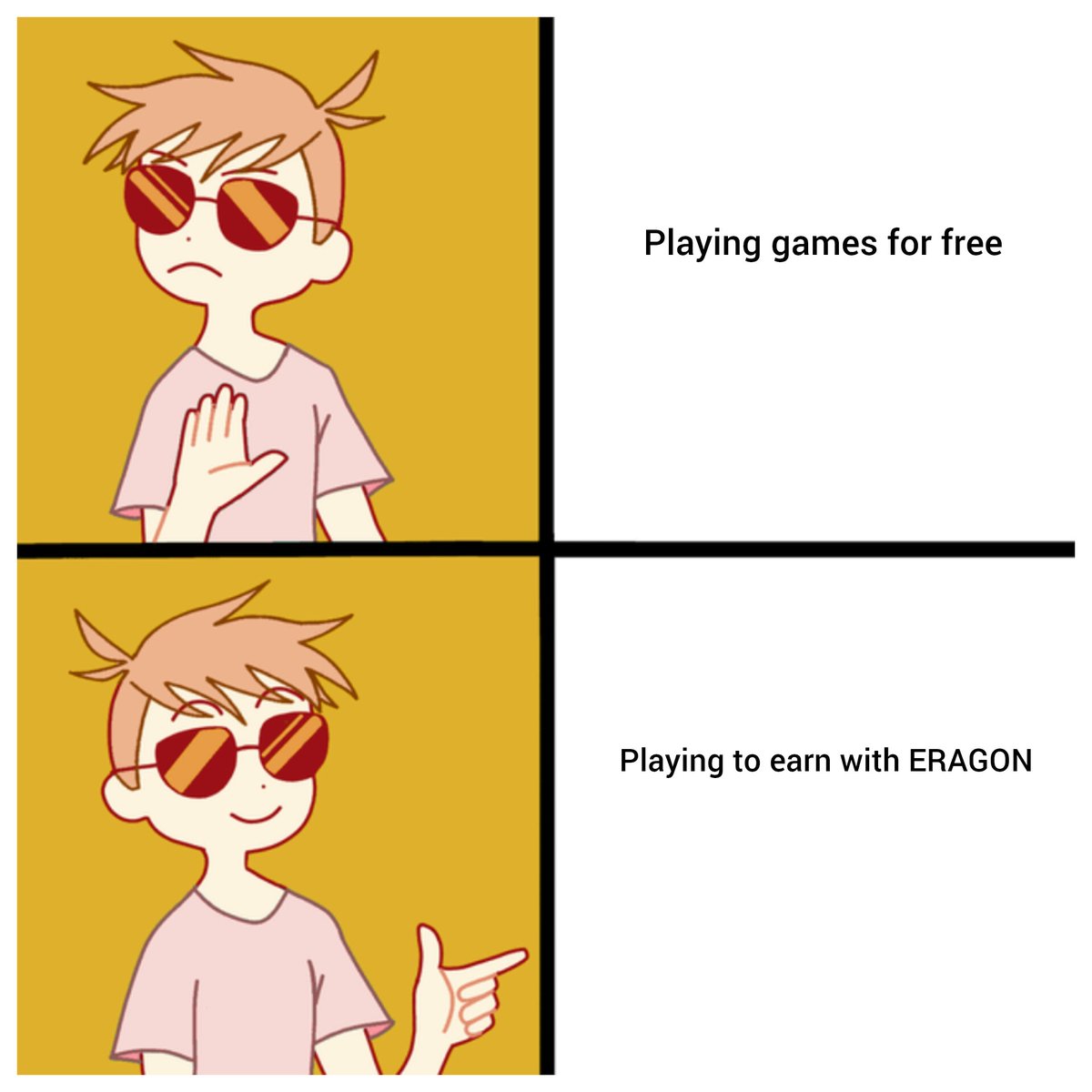 Dexter_on_x's tweet image. Here’s my entry: ERAGON humor on full blast 🔥😄 @Eragon_gg #EragonMovember  #GameHumor #meme