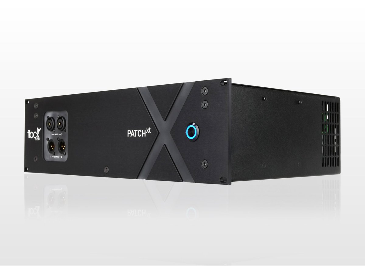 FlockAudio's tweet image. 🔵 Our 𝗣𝗔𝗧𝗖𝗛 𝗫𝗧 - (192 Channels - 96 In x 96 Out) has been a popular heavy hitter among industry pros and world renowned studios. Visit flockaudio.com/patch to learn more!
*B-Stock Sales is On Now! #shopnow 
🛒 Shop Now - flockaudio.com/buy  
- - -