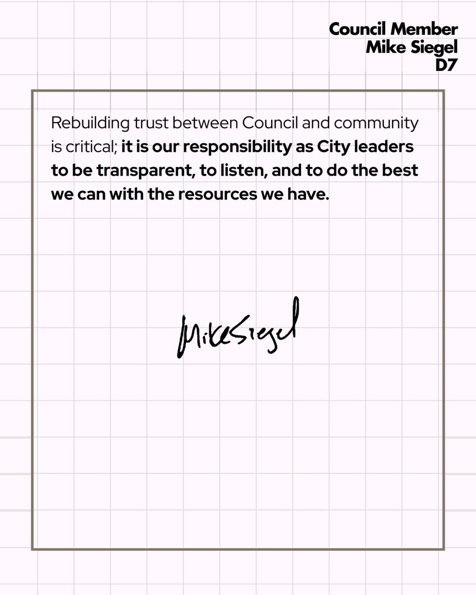 My statement on the outcome of Prop Q: