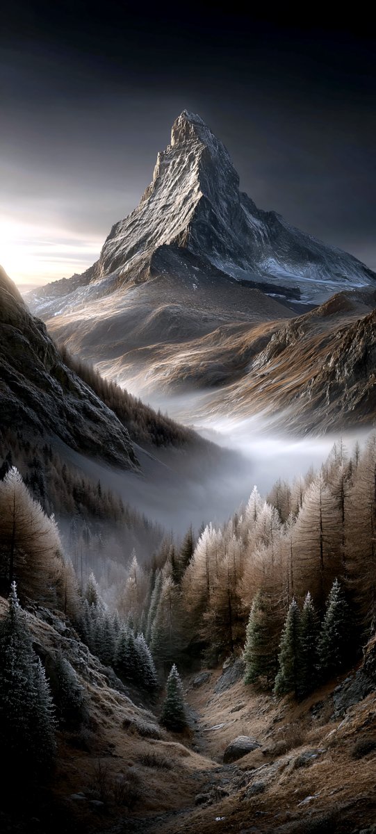 Halleyapps's tweet photo. Witness the mountain's grand solitude! https://t.co/D1RHQlp2g5