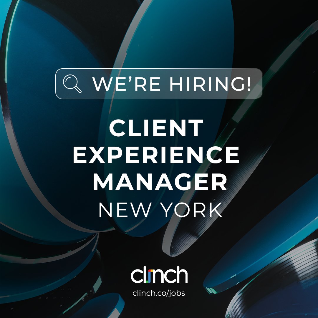 Clinch_USA's tweet image. 🚀 We’re looking for a talented individual to help our clients achieve real results, keeping campaigns running smoothly, optimizing processes, and ensuring our Flight Control platform delivers maximum value. 👉Apply here: hubs.la/Q03RRg2L0
#Hiring #jobsintech #hiringpost
