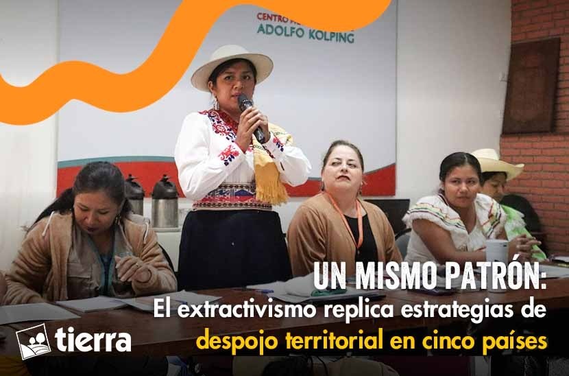 🚨  MISMO PATRÓN: EL EXTRACTIVISMO REPLICA ESTRATEGIAS DE DESPOJO TERRITORIAL EN CINCO PAÍSES
Voces visibilizan una crisis que no respeta fronteras.
Nota completa aquí ⬇⬇⬇
ftierra.org/index.php/tema…