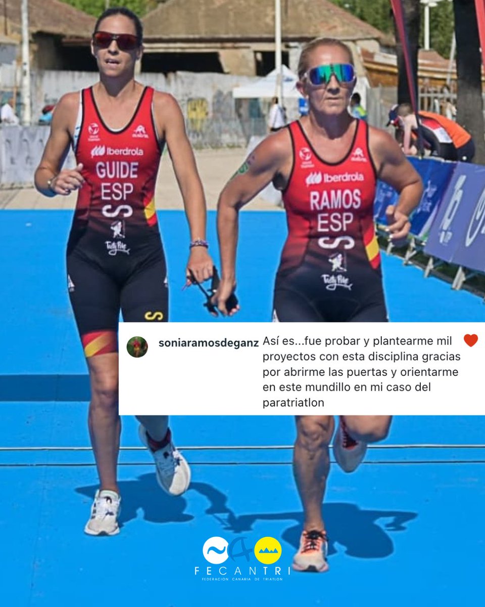 🏊‍♀️🚴‍♂️🏃‍♀️ GRACIAS a ti por tu amor, esfuerzo y dedicación a este deporte y por demostrarnos que los únicos límites son los que nos ponemos a nosotras mismas 💙💪✨

#fetri #fecantri #somostriatlón #Dgd #GobiernodeCanarias #triatlónencanarias #canariastriatlón